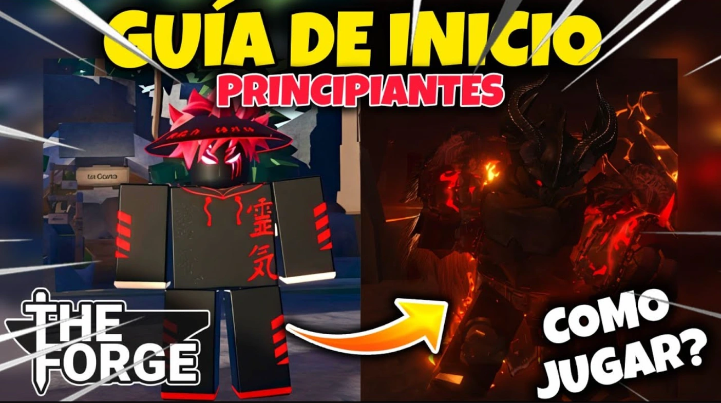 Guía para principiantes en The Forge Roblox