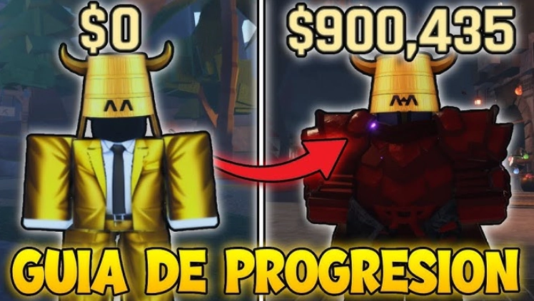 Guia de progresion The Forge Roblox